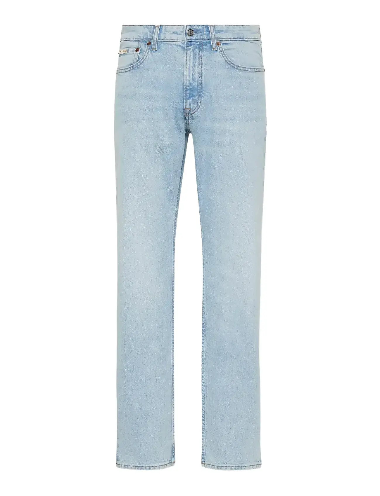 CALVIN KLEIN JEANS Slim Marbled Beacon Jean Regen Blau - 32x30 - Herren