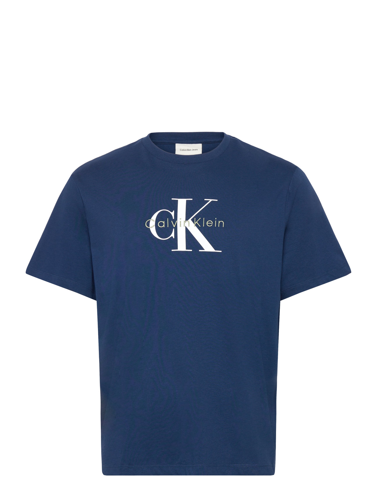 CALVIN KLEIN JEANS Ss Hero Monologo Tee 20S Blau - XL - Herren