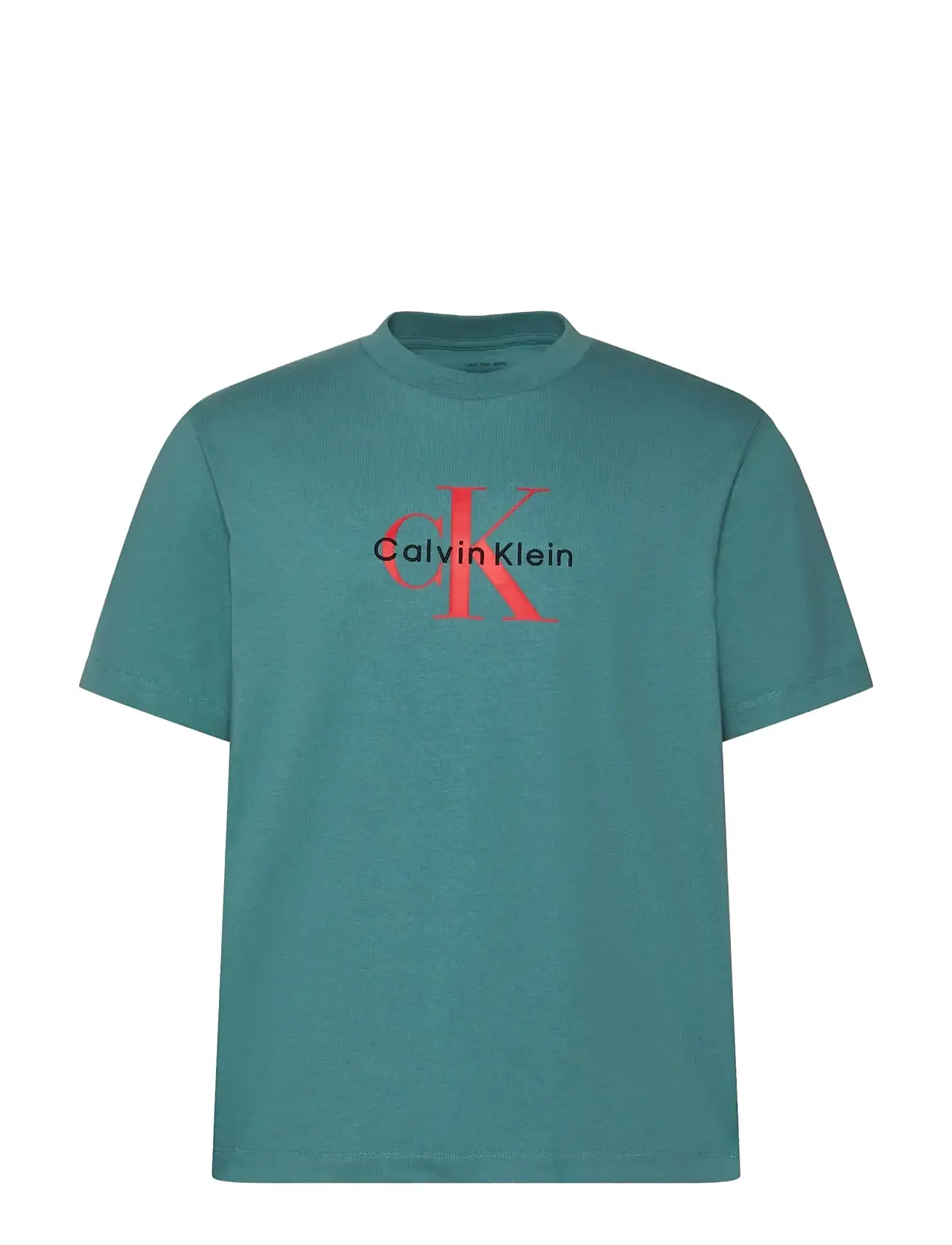 CALVIN KLEIN JEANS Ss Hero Monologo Tee 20S Grün - L - Herren