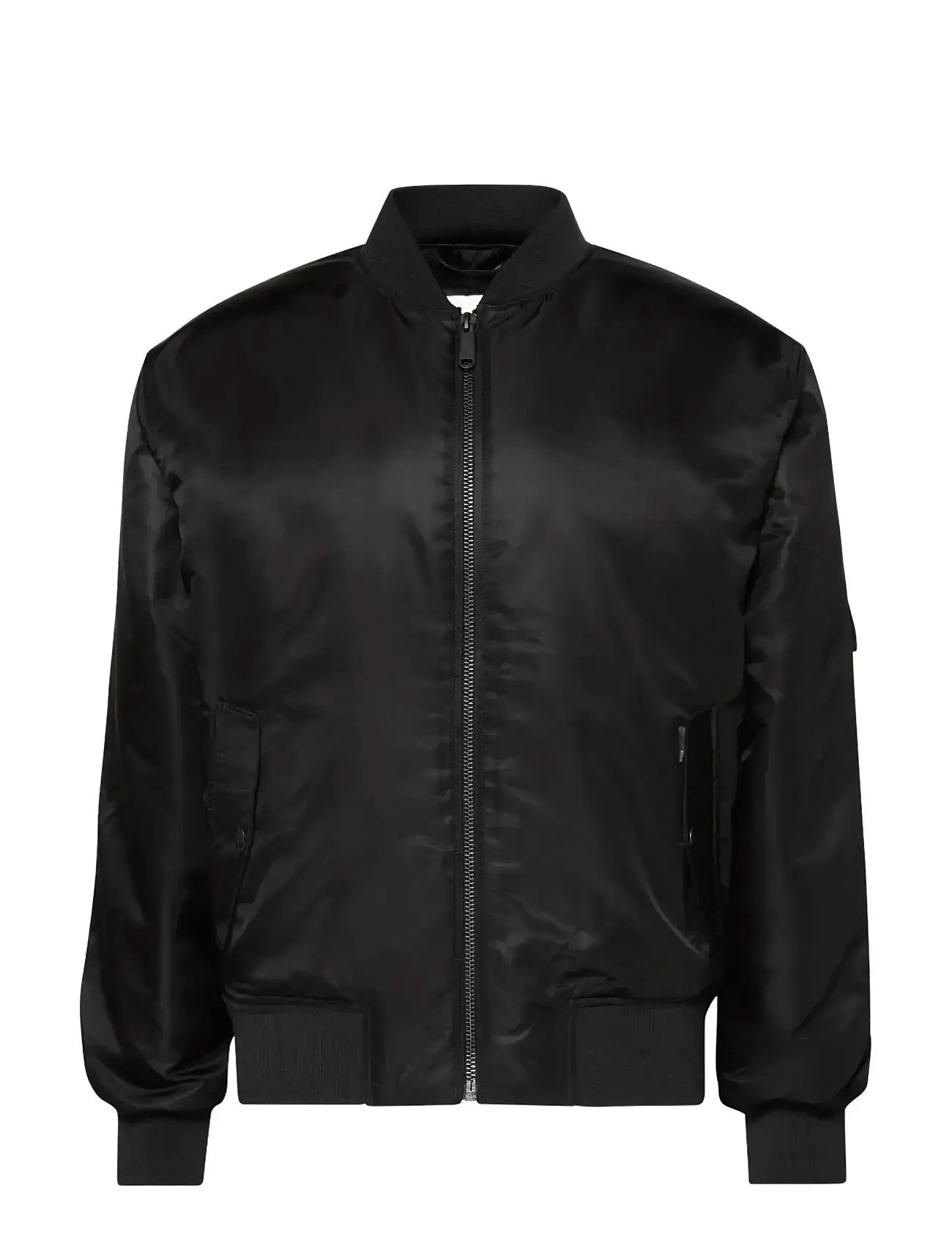 CALVIN KLEIN JEANS Ls Nylon Bomber Jacke Schwarz - XL - Herren