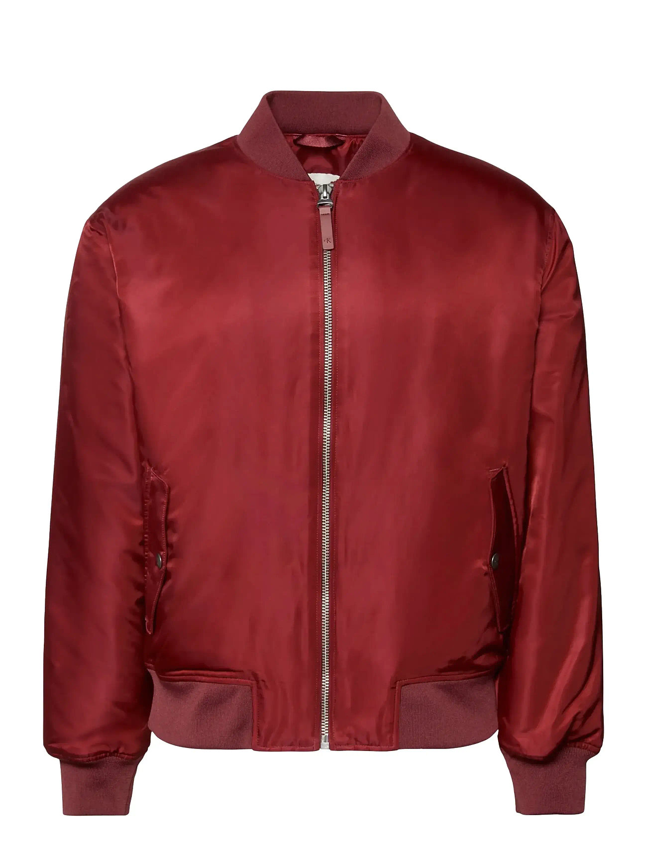 CALVIN KLEIN JEANS Ls Nylon Bomber Jacke Rot - M - Herren