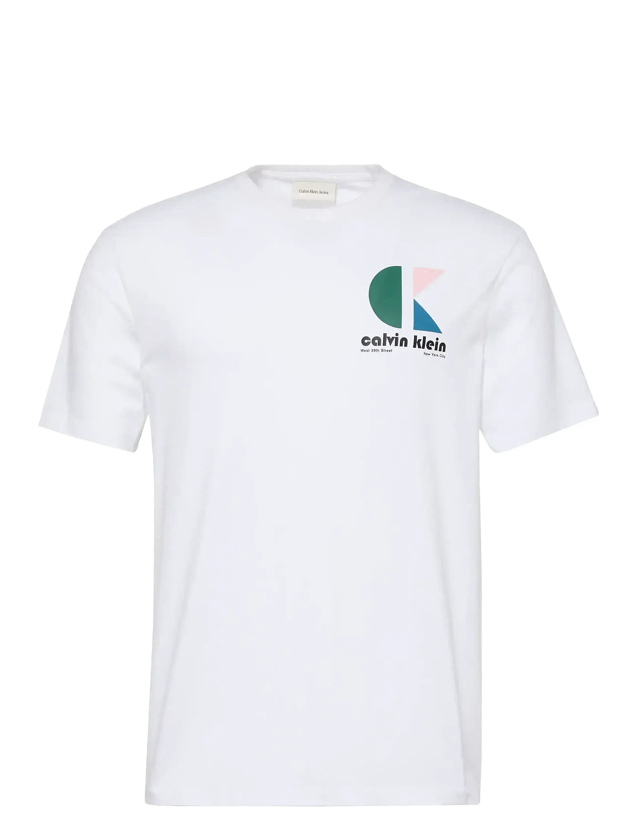 CALVIN KLEIN JEANS Ss 20S Ck Bauhaus Logo Graphic T Weiß - S - Herren