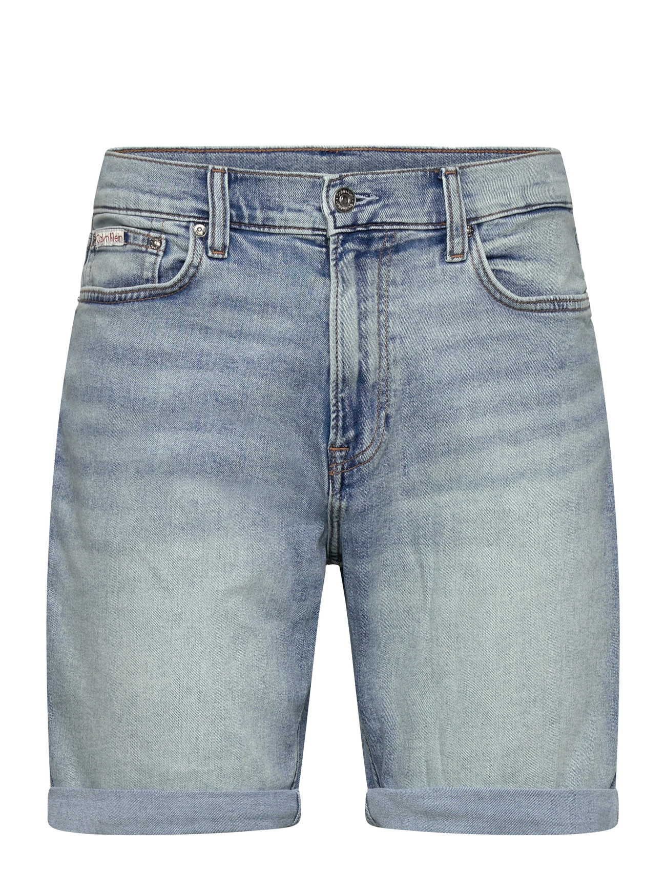 Calvin Klein Jeans Slim Abner Short, 34, Blue, Shorts > Denim Shorts, Herre