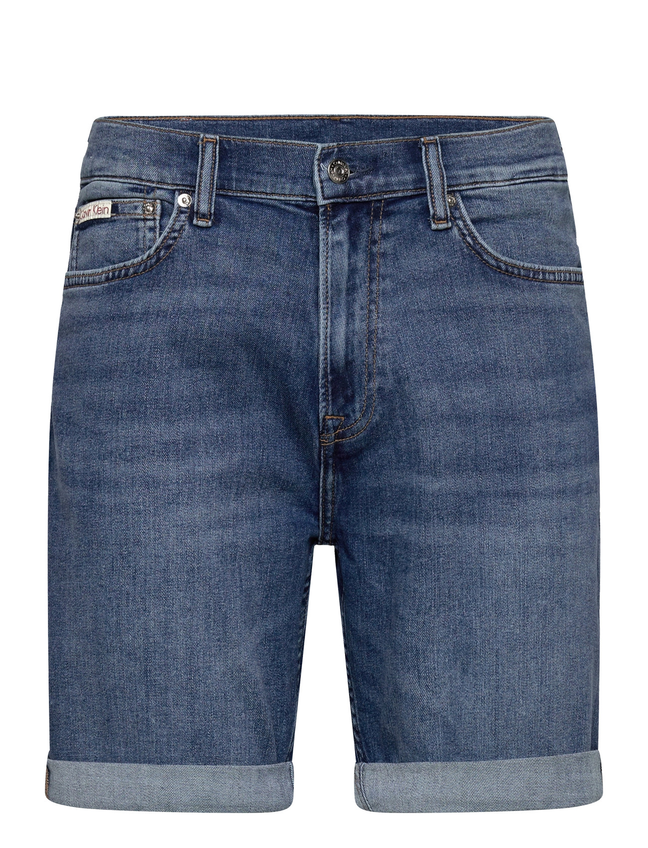 Calvin Klein Jeans Slim Hampton Short, 30, Blue, Shorts > Denim Shorts, Herre