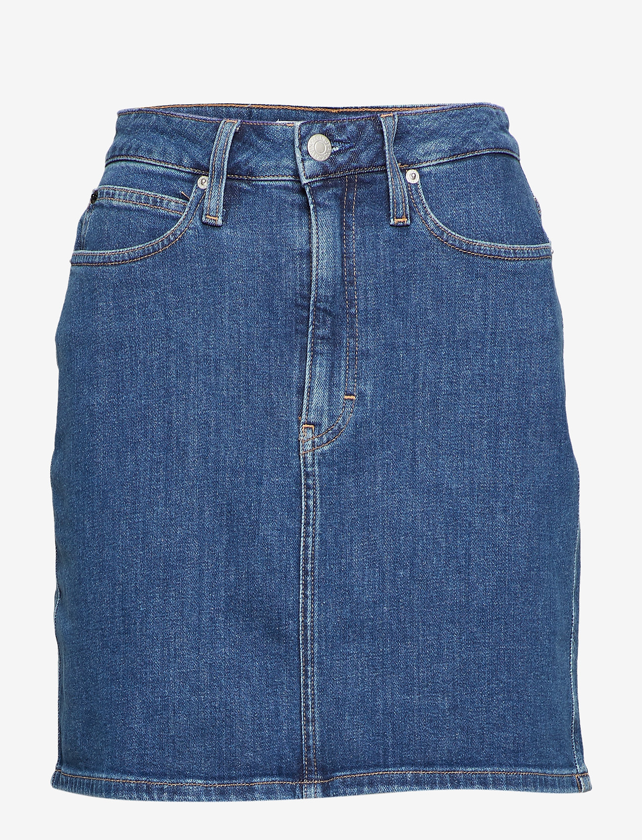 calvin klein jeans denim skirt