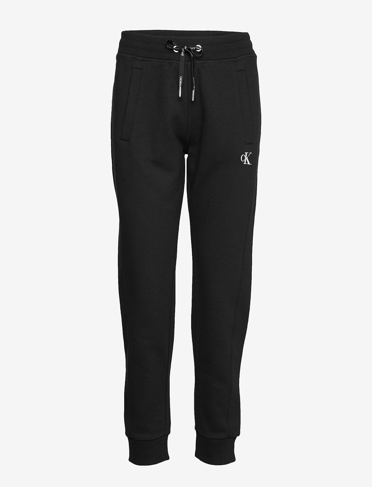 Calvin Klein Jeans - CK EMBROIDERY JOGG PANTS - sweatpants - ck black - 0