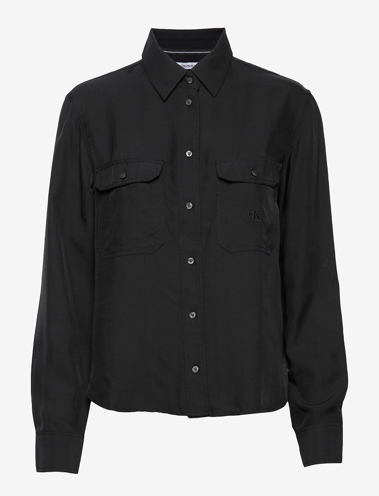 calvin klein black blouse