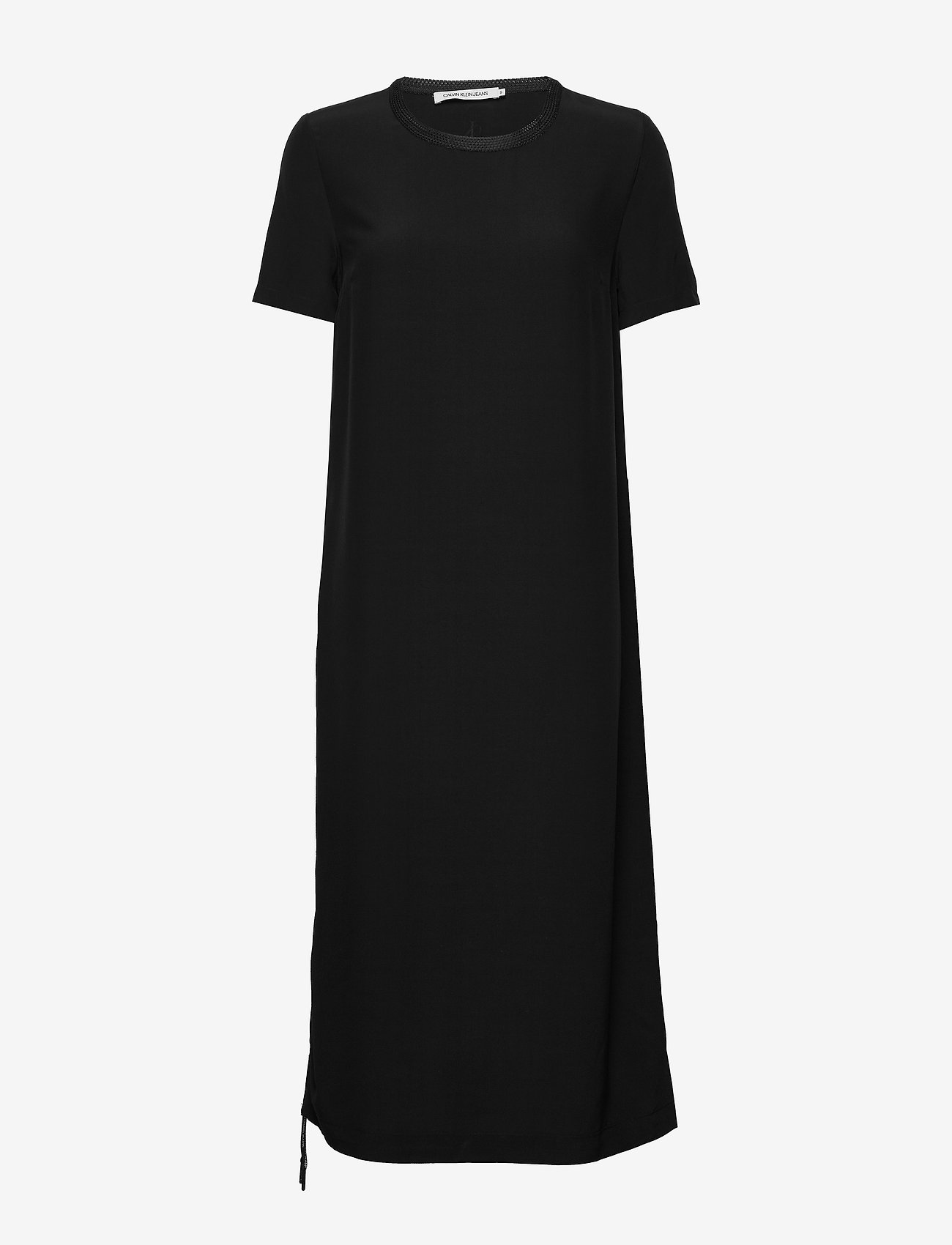 Ss Drapey Dress With (Ck Black) (89.93 