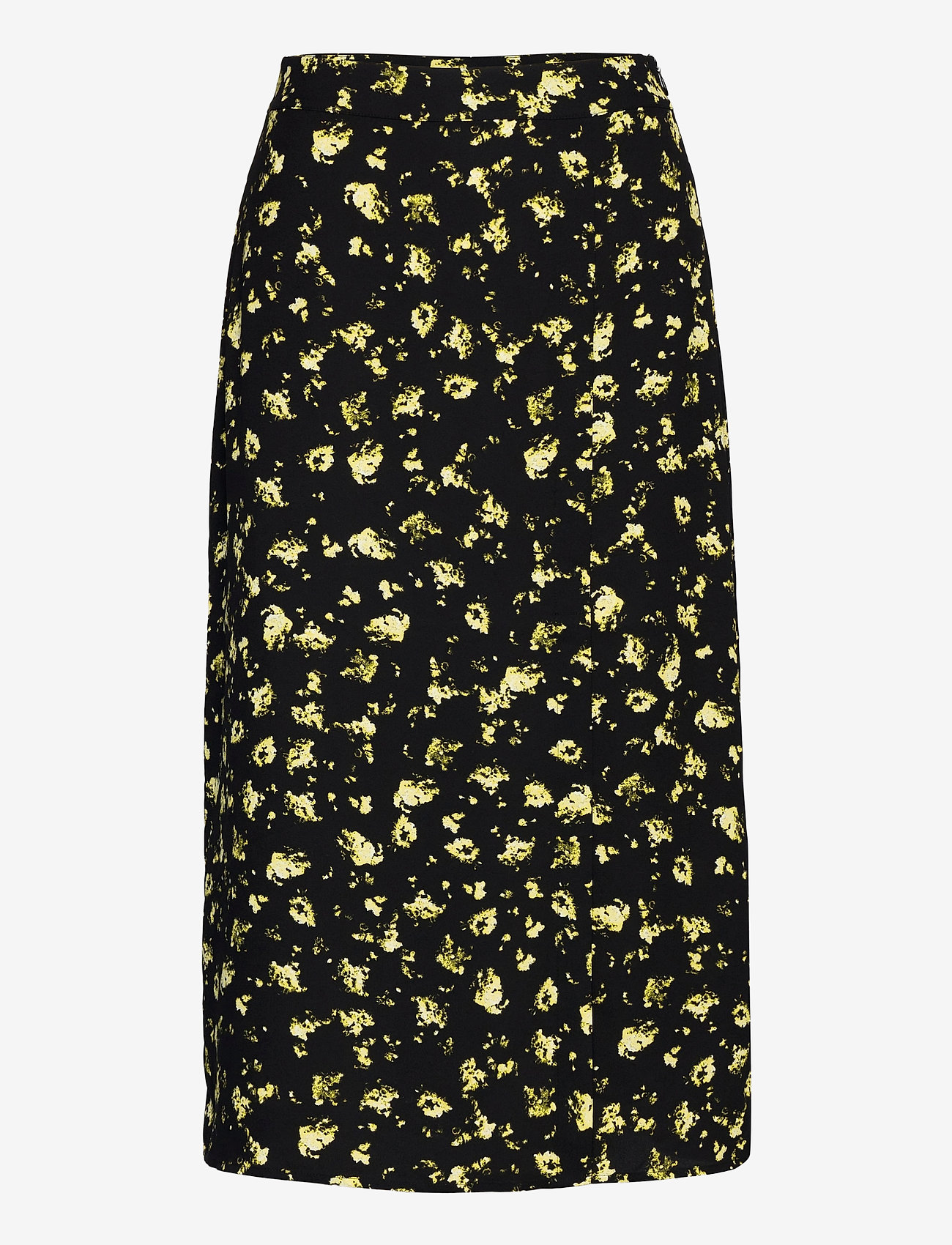 calvin klein floral pencil skirt
