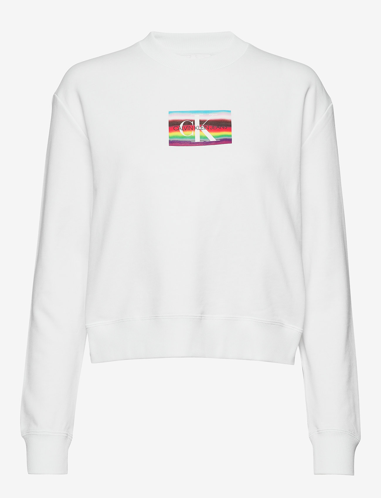 calvin klein multi logo sweatshirt