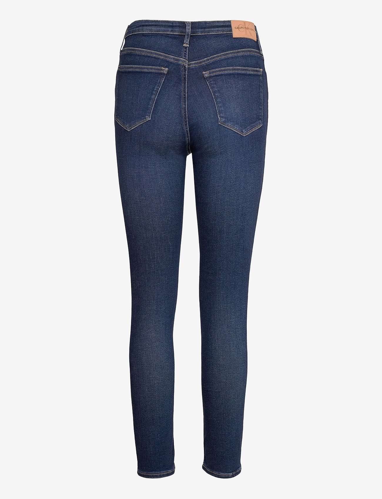 Calvin Klein Jeans High Rise Skinny Denim Dark Kr Boozt Com