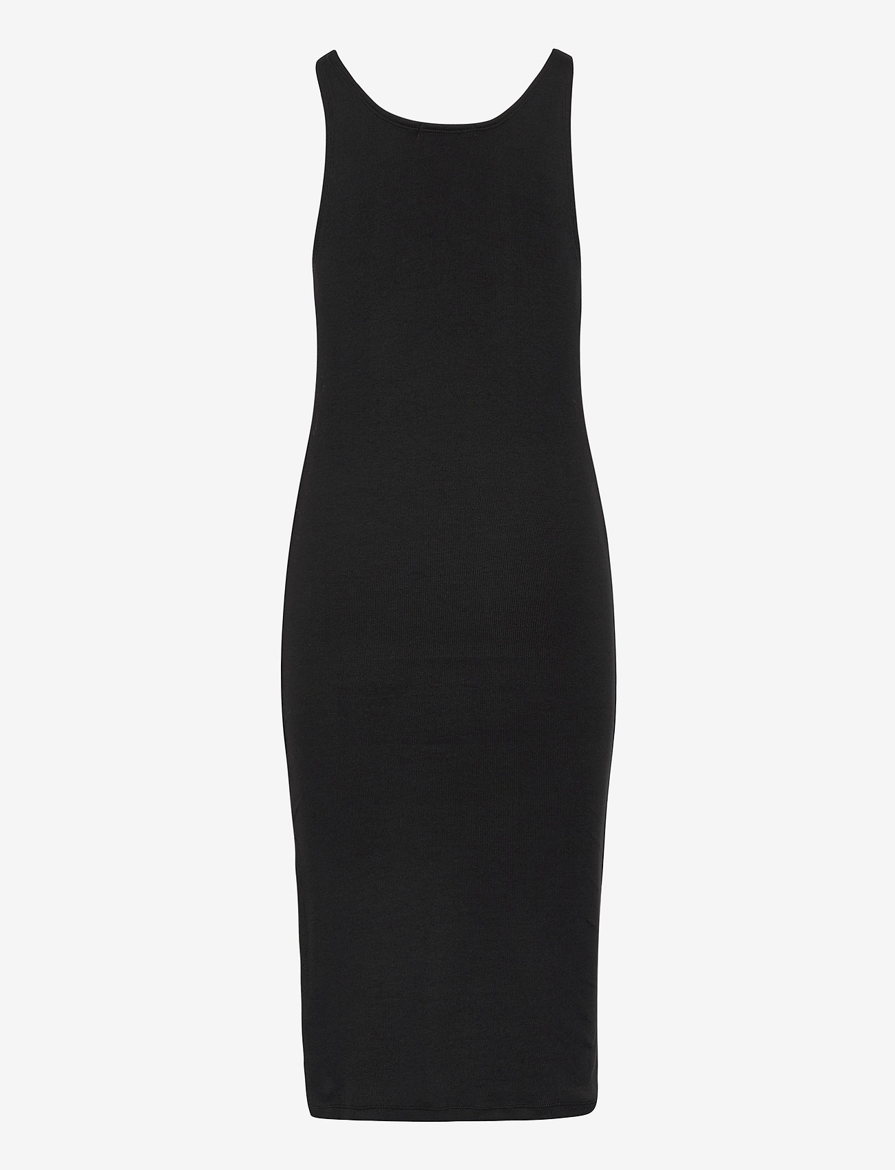 Calvin Klein Jeans Micro Branding Strappy Rib Dress - | Boozt.com