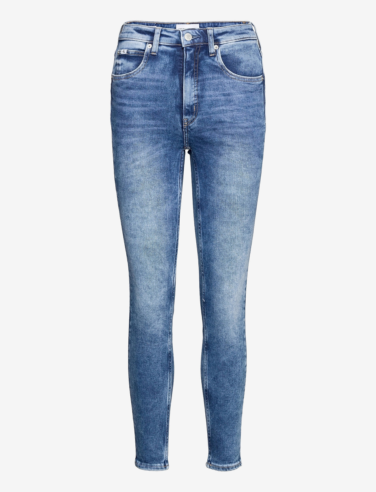 Calvin Klein Jeans High Rise Super Skinny Ankle Skinny Jeans Boozt Com