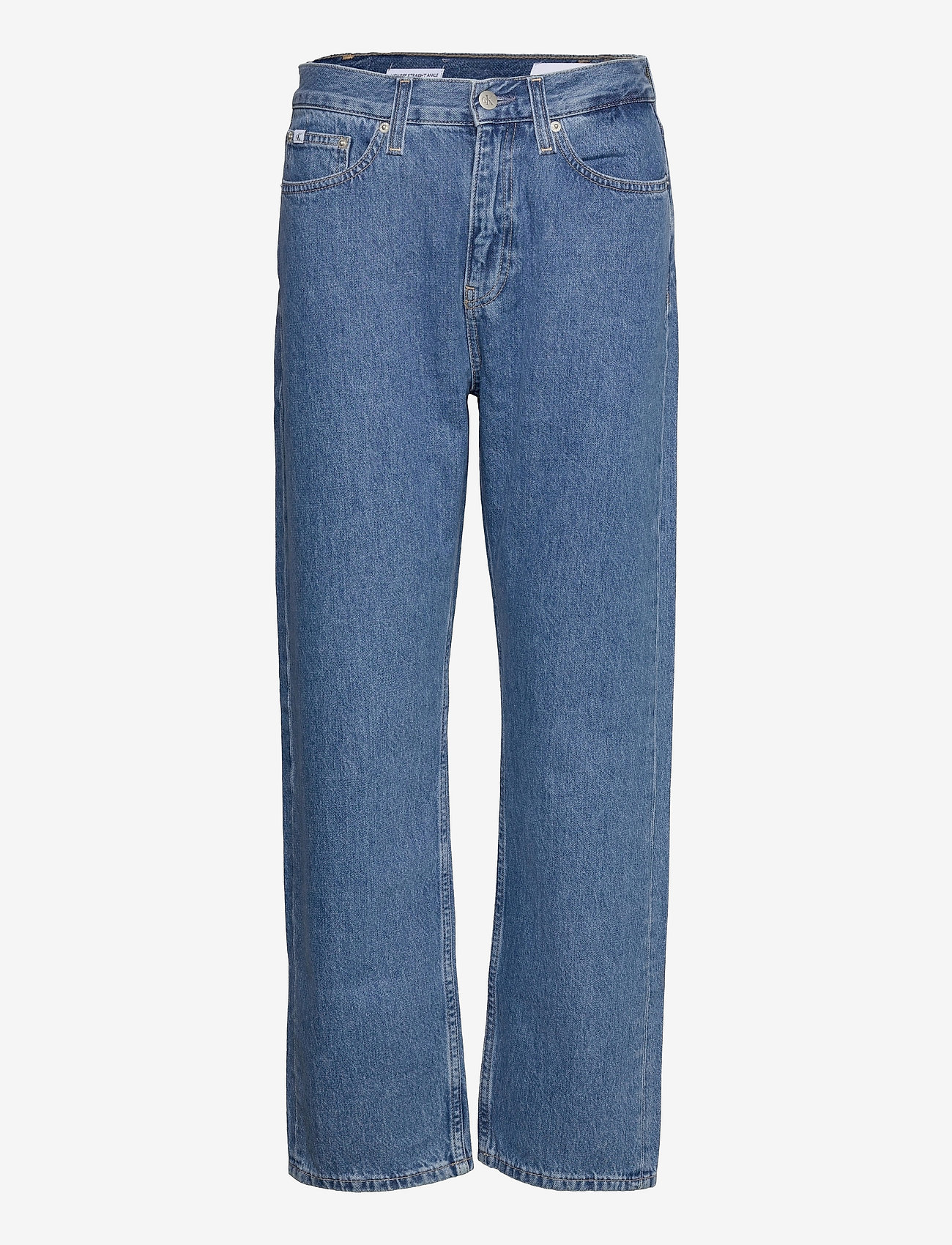 Calvin Klein Jeans - HR STRAIGHT ANKLE - jeans droites - denim light - 1