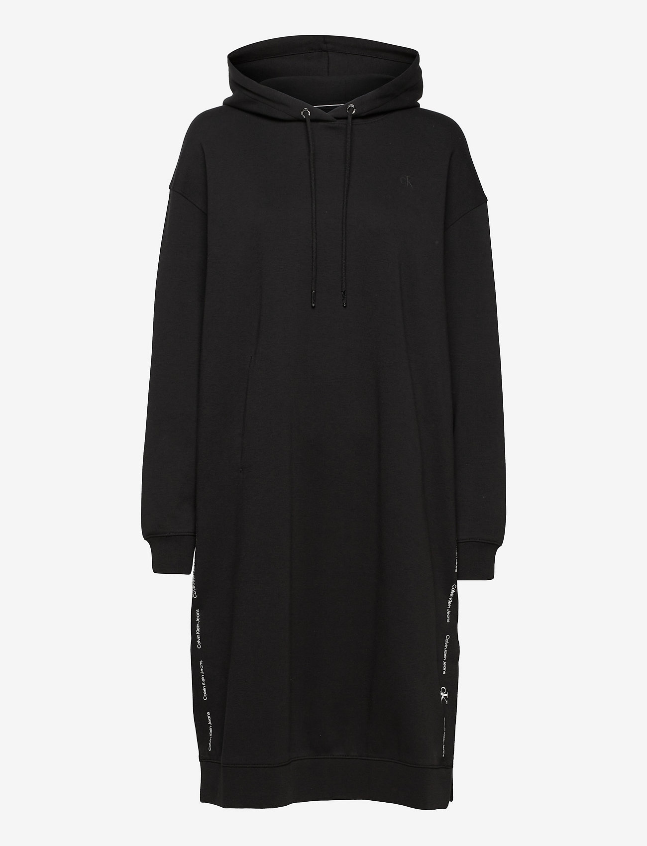 calvin klein hooded sweatshirt dress