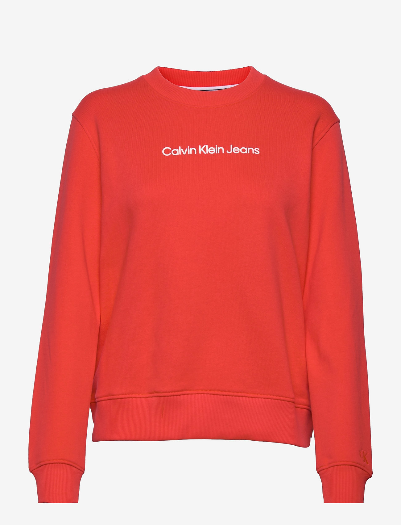 shrunken institutional crew neck