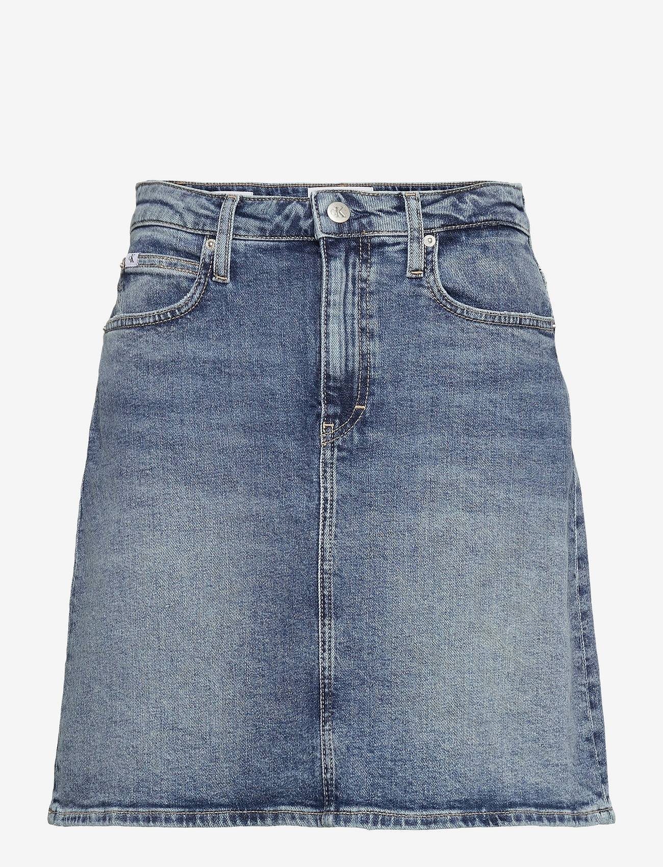 calvin klein jean skirt