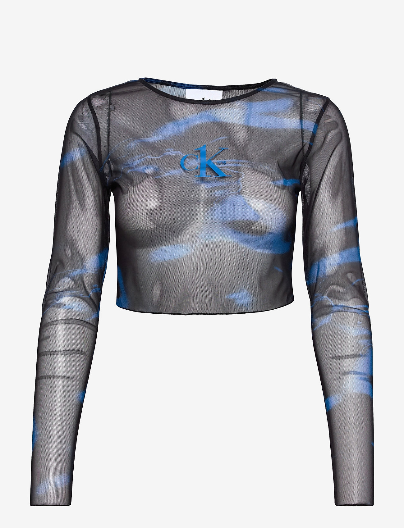 calvin klein mesh top