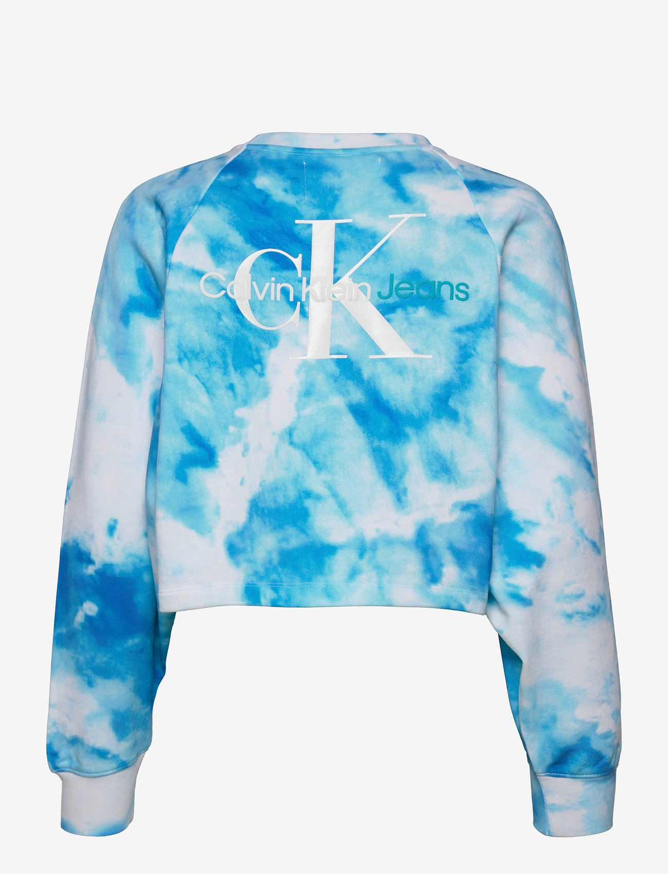 calvin klein all over print sweatshirt