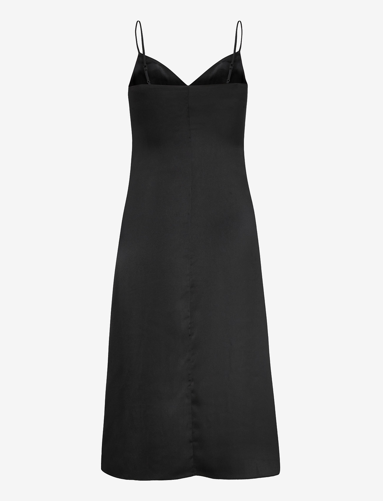 calvin klein logo slip dress