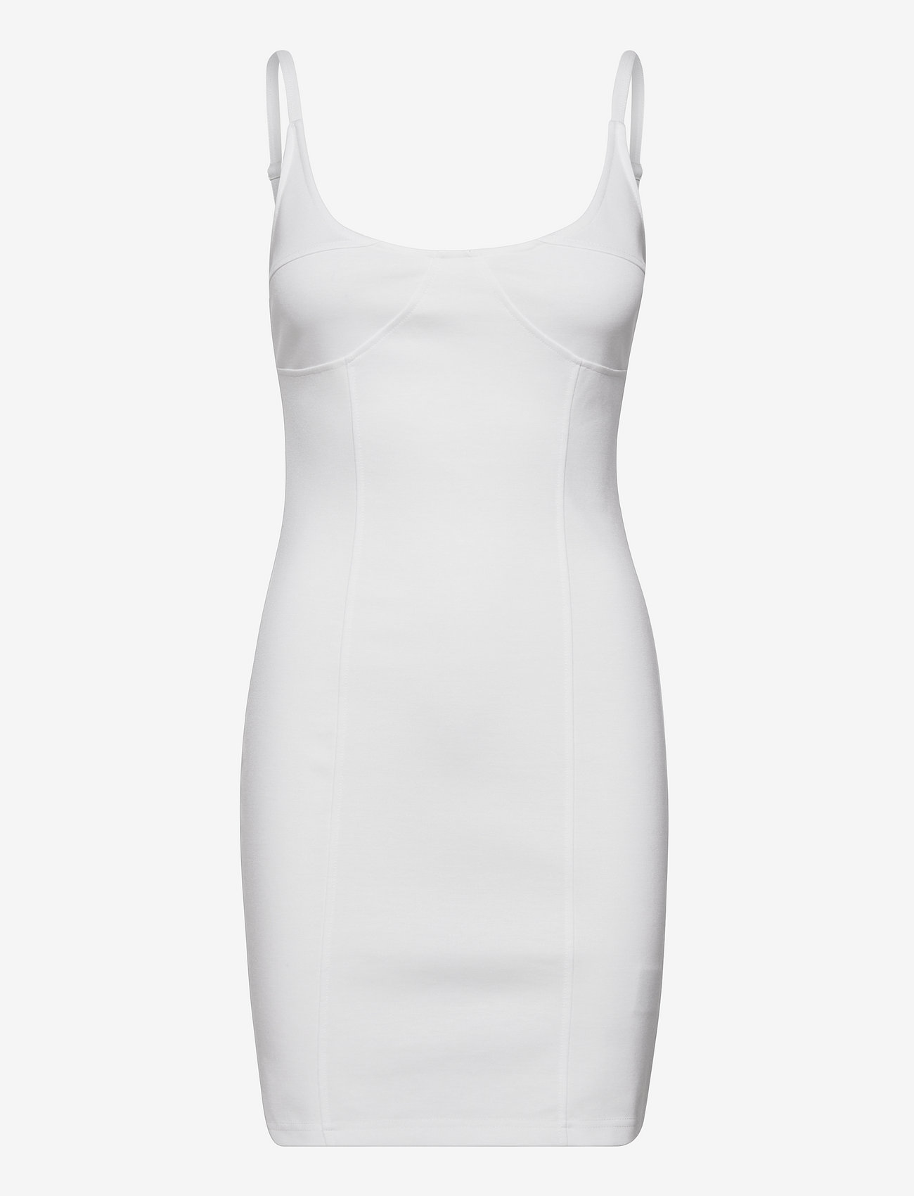 calvin klein white bodycon dress