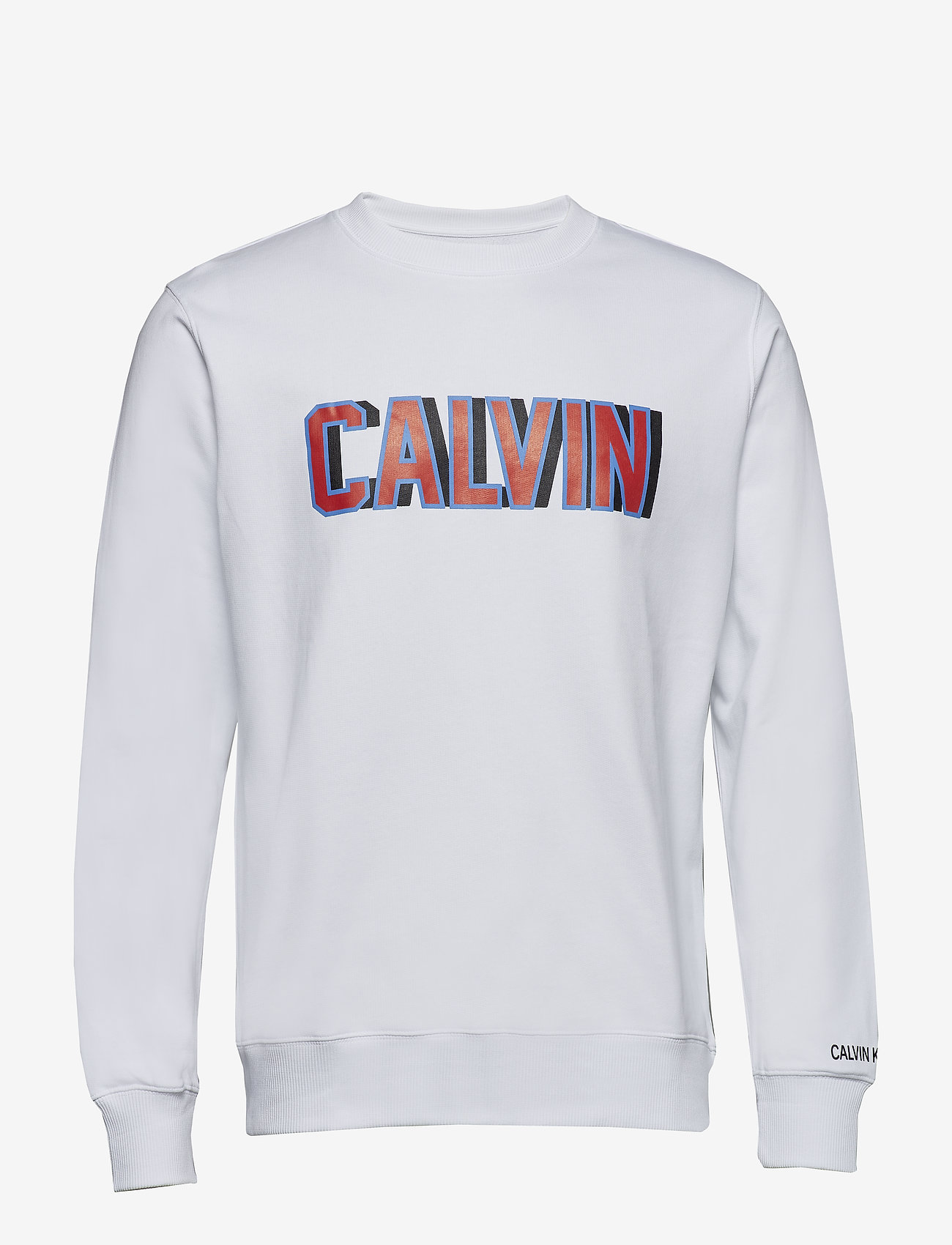 calvin klein logo crew neck sweatshirt