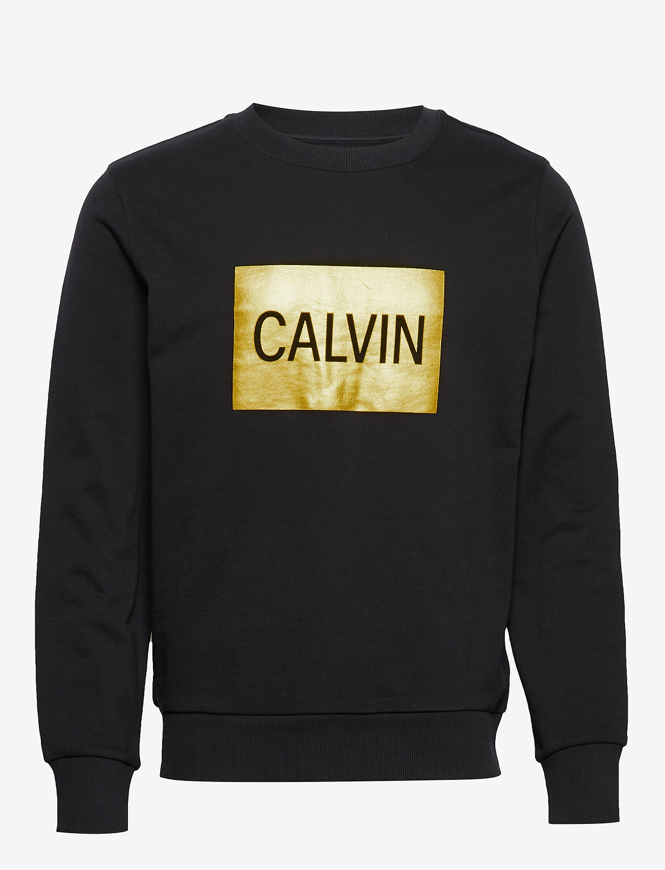 calvin klein black crew neck sweatshirt