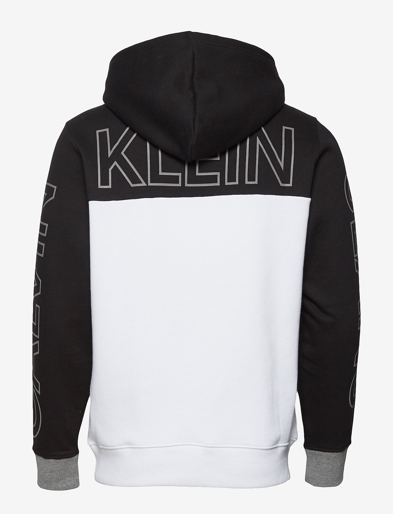 calvin klein hoodie black and white