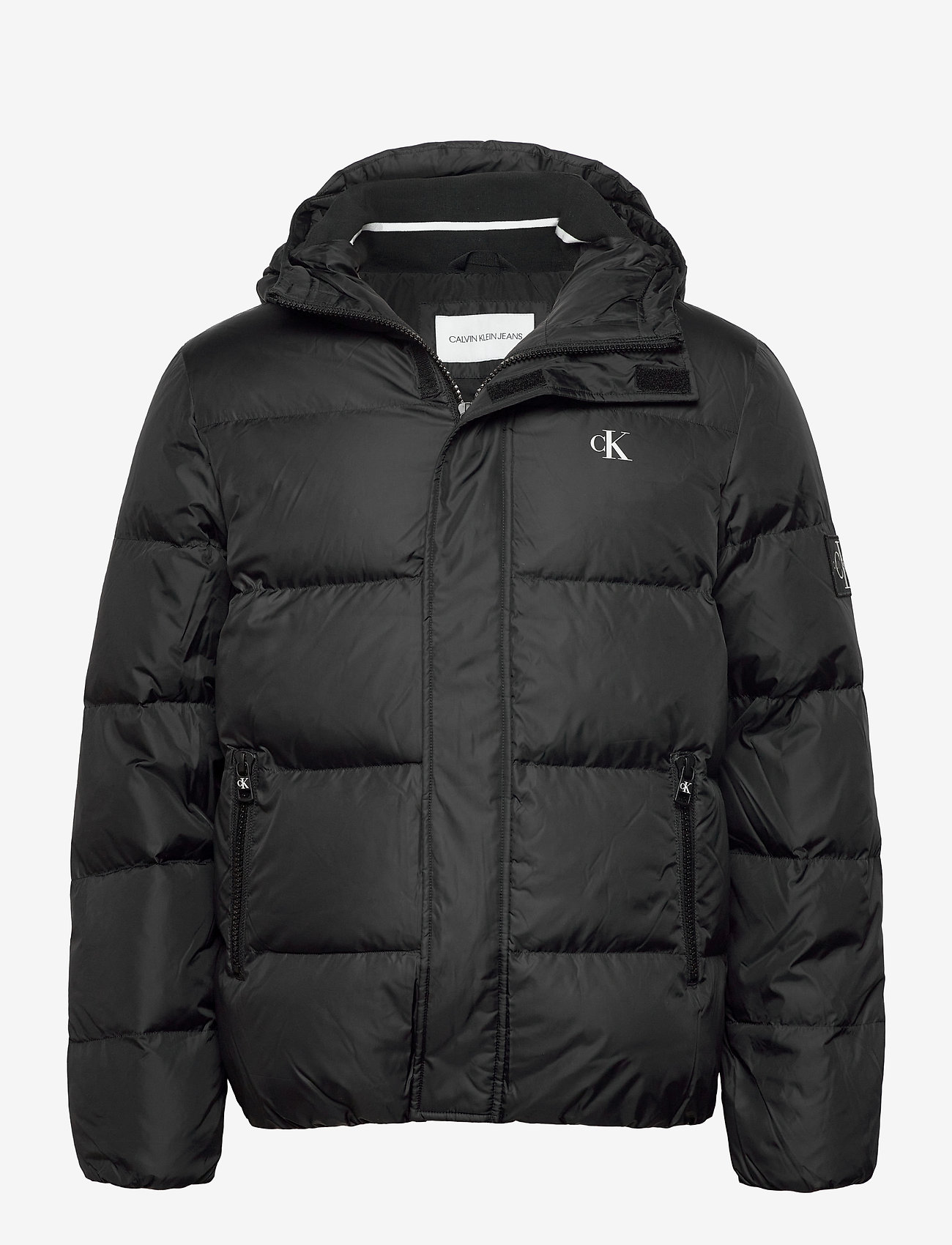 Hooded Down Puffer Jacket (Ck Black) (219.90 €) Calvin Klein Jeans