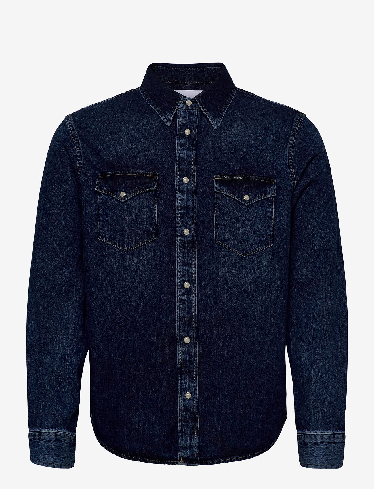 Modern Western Shirt (Ab092 Mid Blue 