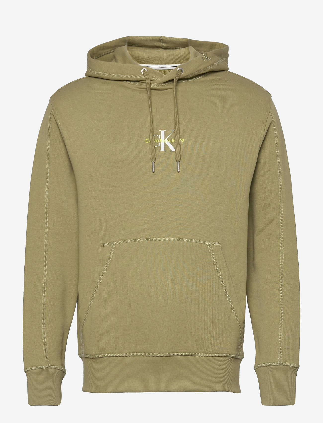 monogram logo hoodie