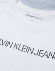 Calvin Klein Jeans - INSTITUTIONAL LOGO 2-PACK TEE - t-särgid - bayshore blue/bright white - 1