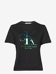 iridescent ck straight tee