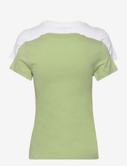 Calvin Klein Jeans - 2-PACK T-SHIRT - t-krekli - jaded green / bright white - 2