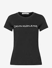 Calvin Klein Jeans - INSTITUTIONAL LOGO 2-PACK TEE - t-shirts - ck black/ck black - 1
