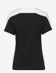 Calvin Klein Jeans - 2-PACK MONOGRAM SLIM TEE - t-shirts - ck black/bright white - 2