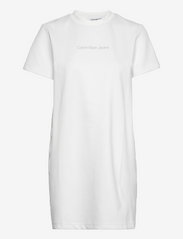 calvin klein white t shirt dress