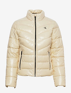 GLOSSY LW PADDED PUFFER JACKET - vestes d'hiver - muslin
