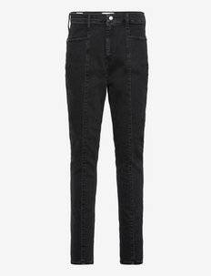 HIGH RISE SKINNY - skinny jeans - denim black