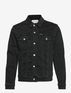 MODERN ESSENTIAL DENIM JACKET - kurtki jeansowe bez podszewki - denim black