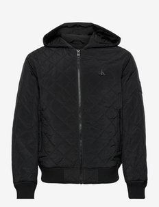 QUILTED LINER JACKET - quilted jackets - ck black