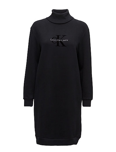 Doll True Icon Rn Hwk L/S Kleid Knielang Schwarz CALVIN KLEIN JEANS | CALVIN KLEIN SALE Doll True Icon Rn Hwk L/S Kleid Knielang Schwarz CALVIN KLEIN JEANS | CALVIN KLEIN SALE