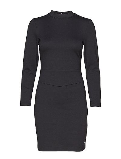 Fitted Milano Ls Dre Kleid Knielang Schwarz CALVIN KLEIN JEANS | CALVIN KLEIN SALE Fitted Milano Ls Dre Kleid Knielang Schwarz CALVIN KLEIN JEANS | CALVIN KLEIN SALE