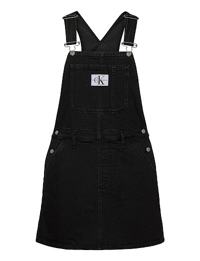 Overall Dress Kurzes Kleid Schwarz CALVIN KLEIN JEANS | CALVIN KLEIN SALE Overall Dress Kurzes Kleid Schwarz CALVIN KLEIN JEANS | CALVIN KLEIN SALE