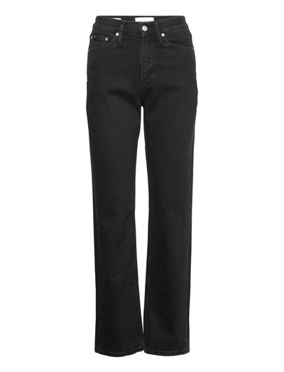 Calvin Klein Jeans High Rise Straight - Straight jeans - Boozt.com
