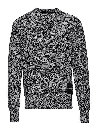 Cardigan Stitch Cn S Strickpullover Rundhals Grau CALVIN KLEIN JEANS