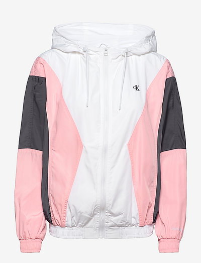 bright colored windbreaker