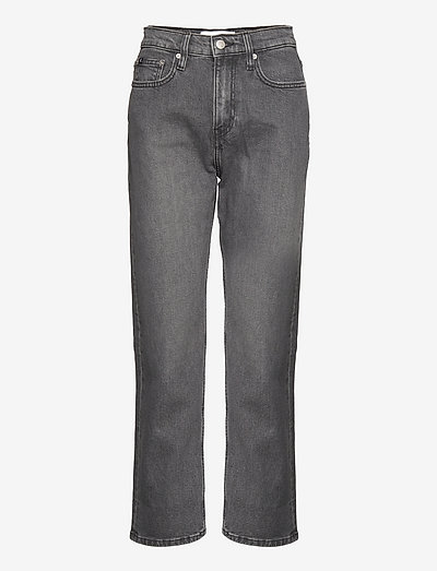 HR STRAIGHT ANKLE - straight jeans - denim grey