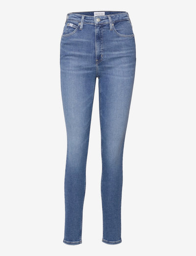 HIGH RISE SKINNY - skinny jeans - denim medium