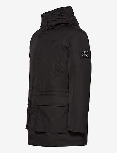 fake down technical parka